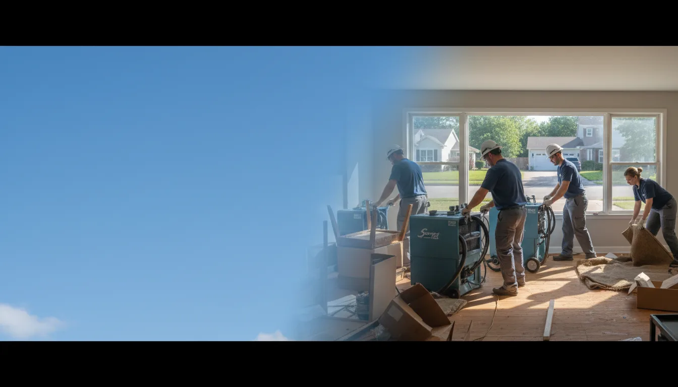 Flood Restoration in Holbrook, MA near me